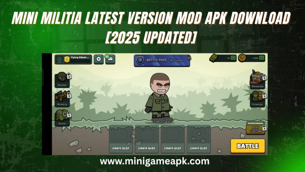 Mini Militia Latest Version Mod APK Download [2025 Updated]