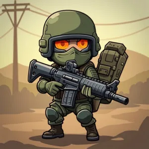 mini militia ranks